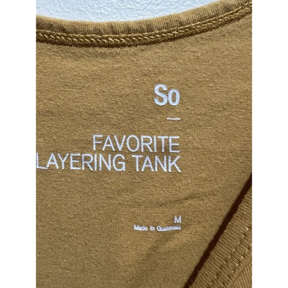 SO~ Favorite Layering Tank ~ Size Medium - Picture 3 of 4